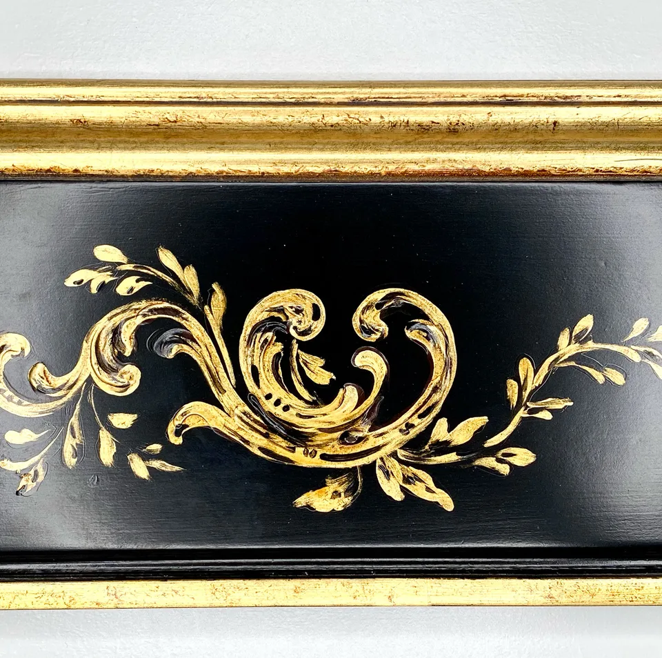 Decorazione in foglia oro