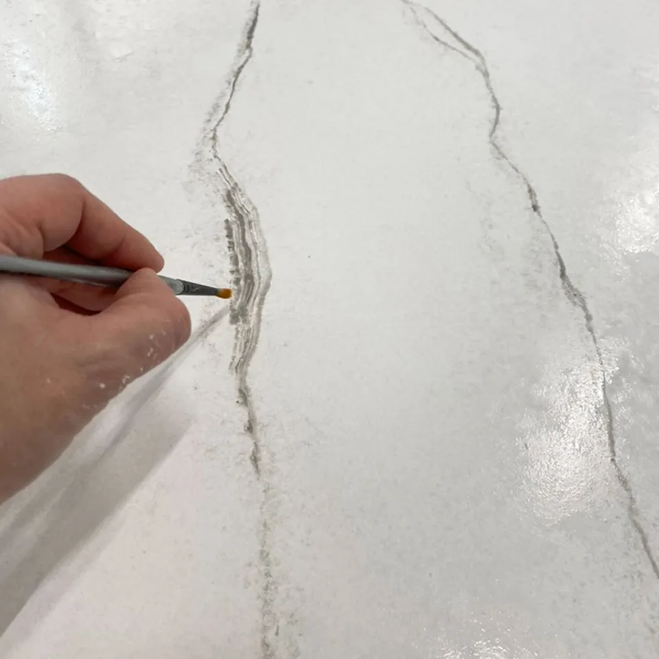 Dettaglio esecuzione marmo di Carrara