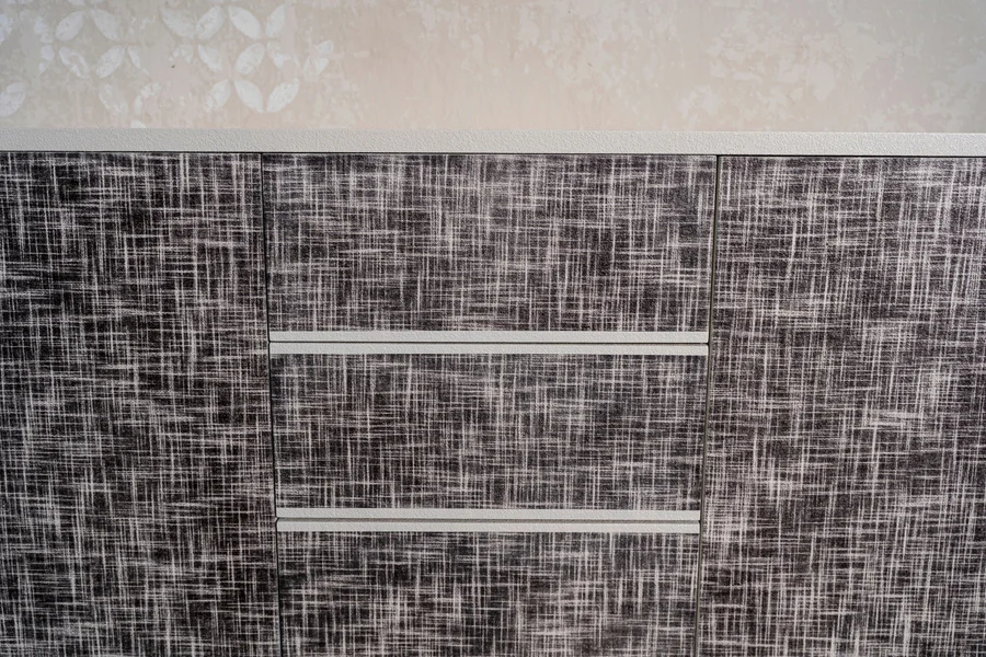 Woodress — Trama tessile · dettaglio del cassetto